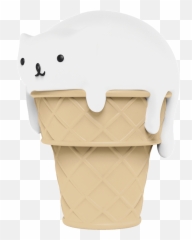 Meowlting By I Love Doodle X Mighty Jaxx - Gelato Emoji,Ice Cream Sun Emoji Pop