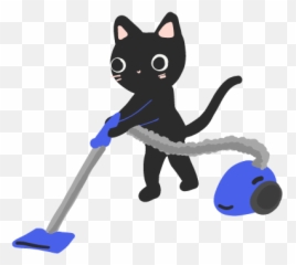 Hello Cat By Roman Rast - Broom Emoji,Shoveling Snow Emoticon