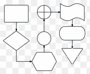 Flowchart Symbols And Notation Lucidchart - Vertical Emoji,V Emoji Meaning