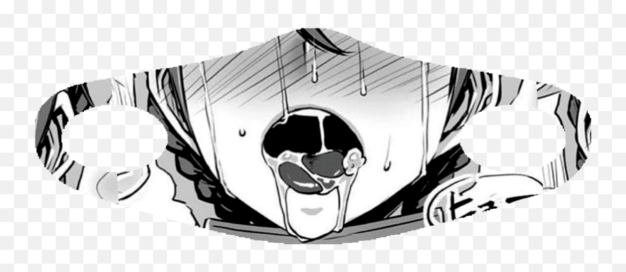 Masker Scuba Ahegao 1 Manga Comic - Masker Ahegao Emoji,Ahegao Emoticon