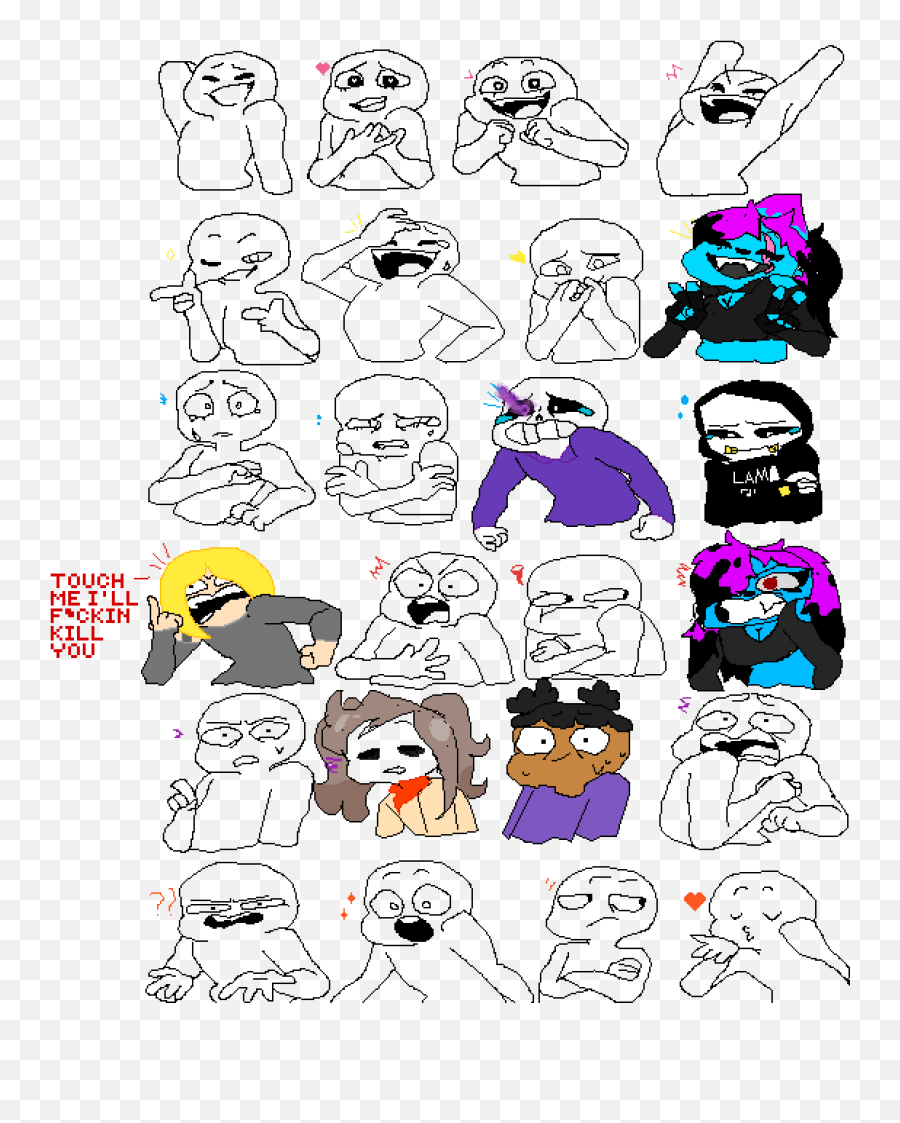 Pixilart - We Need An Uwu Emoji By Freckledfroggie Editing Countryhumans Pixel Art Template,Inappropriate Emoji Pictures