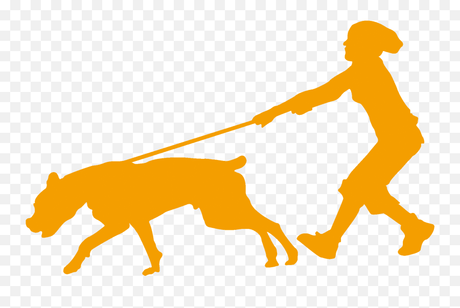 Library Of Dog Running Away Vector Png - Dog Walking Emoji,Man And Woman Walking A Dog Emoticon