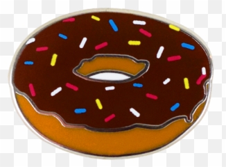 Doughnut Emoji Pin - Pczki,Waffle And Pancake Emojis