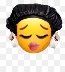 Period Periodt Periodtt Sticker - Periodt Emoji With Bonnet,Periodt Emoji