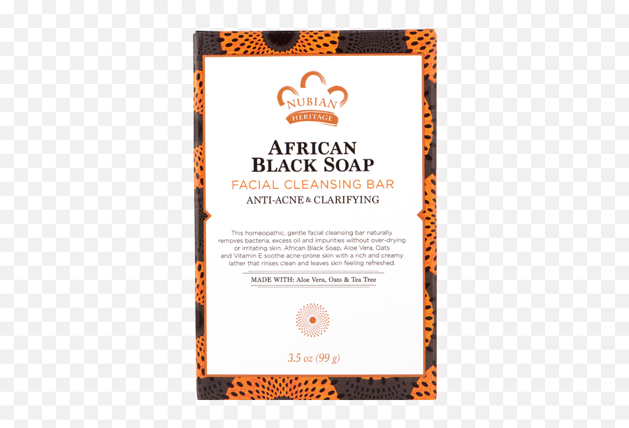 African Black Soap Facial Cleansing Bar - Language Emoji,Homeopathic Reasons Face Breakout And Emotions