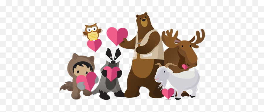 Salesforce Summer 18 Trailhead - Salesforce Spring 21 Logo Emoji,Heart Emojis Clip Art?trackid=sp-006