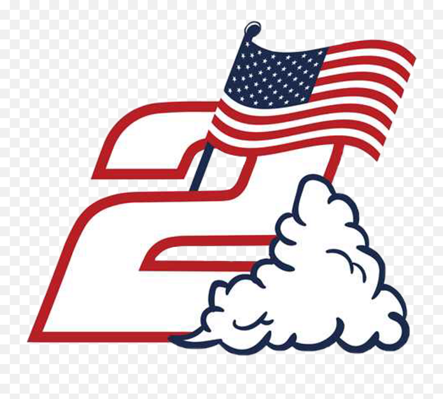 2 Number Emoji America Flag Usa - Dust Cloud Dust Clipart,Flag Emojis