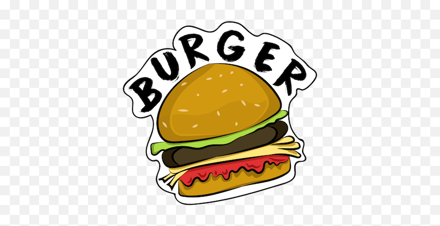 Foodie Message - Hamburger Bun Emoji,Nachos Emojis