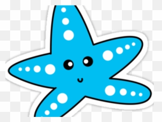 Blue Starfish Clip Art - Blue Star Fish Clip Art Png Emoji,Deviant Art Starfish Emoticon