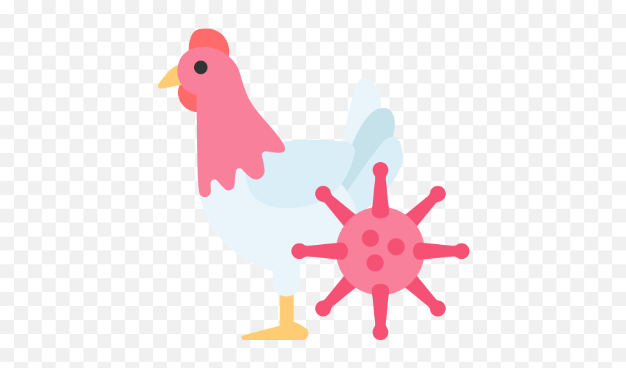 Pandemic Outbreak Coronavirus Bacteria Virus Chicken - Checklist For Annual Dinner Emoji,Chicken Emoticons For Facebook