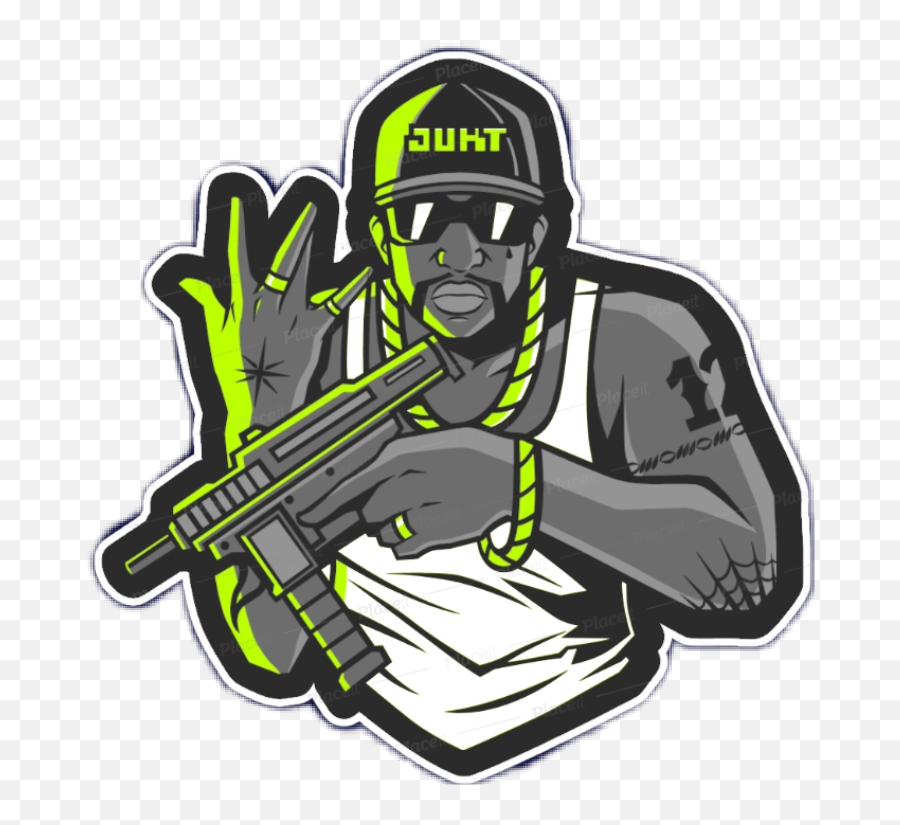 Gangster Sticker Gheto Gun Sticker - Firearms Emoji,Ganster Emojis