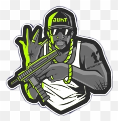 Gangster Sticker Gheto Gun Sticker - Firearms Emoji,Ganster Emojis