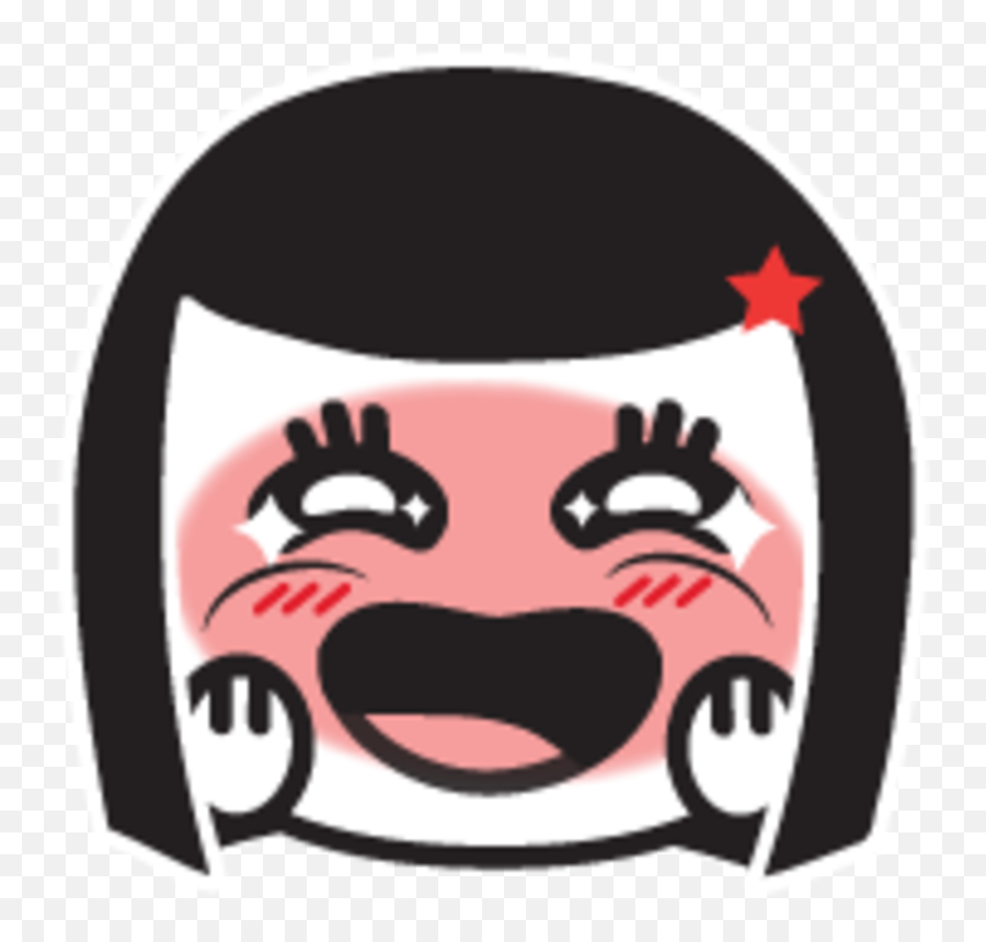 Chica Conejo Emoji Set - Happy,Emojis Carreras