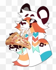 Sweetntreat Anw On Twitter - Junk Food Emoji,Black And White Cartoon Emoji Eating Pizza