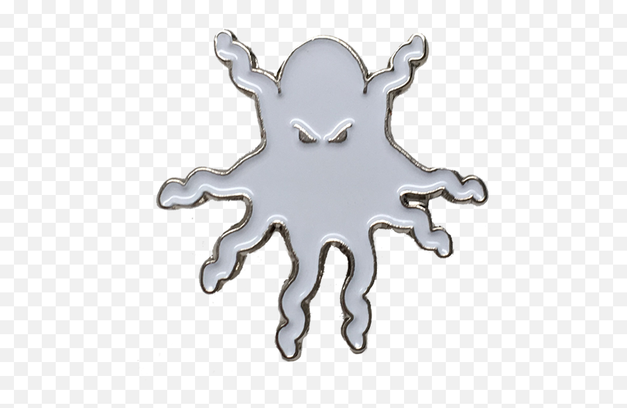 Octopus Pin - Dot Emoji,Hockey Emoji Octopus