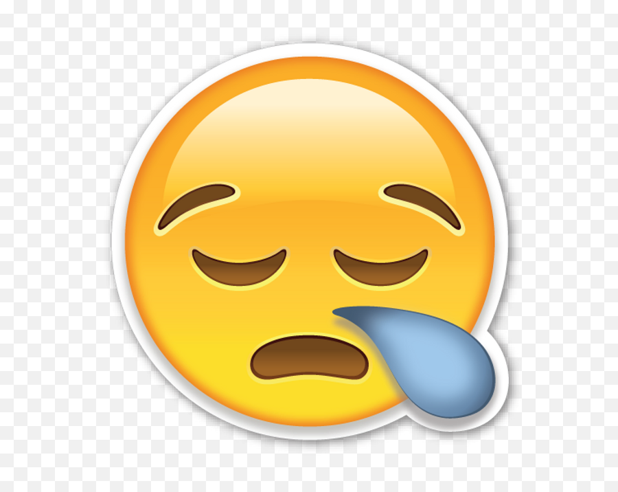 Sleepy Face Emoji,Sneezing Emoji