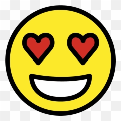 Heart Eyes Emoji Png - Comment Smiley Face Icon,Heart Eyes Emoji Png