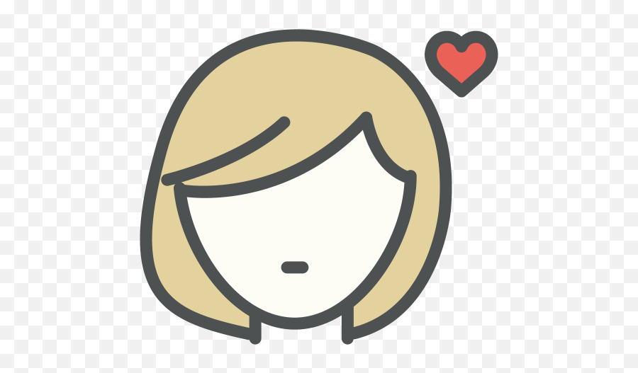 Love Free Icon Of Flat Line Valentine Icons - Ela Tem Um Coração Lindo Emoji,Flatline Emoji