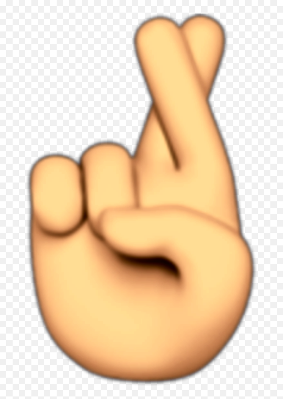 The Most Edited Ton Picsart Emoji,Crosed Fingers Emoji