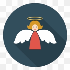 Angel Svg Vector Icon Free Icons Uihere Emoji,Emotion Icons Angel