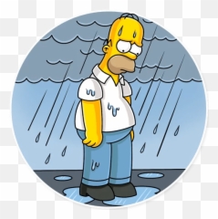 Homer Simpson Sticker - Live Wa Stickers Emoji,Homer Simpson Thirsty Emoticon