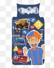 Blippi Single Bed Panel Quilt Cover Set Emoji,Emoji Doona Cover