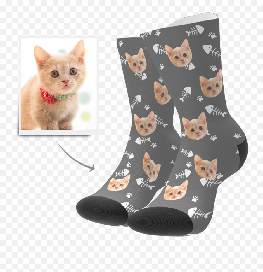 My Face Boxer - Custom Dog Crew Socksfor Man Woman Kidu0026 Emoji,Dog Paw Emoji Png