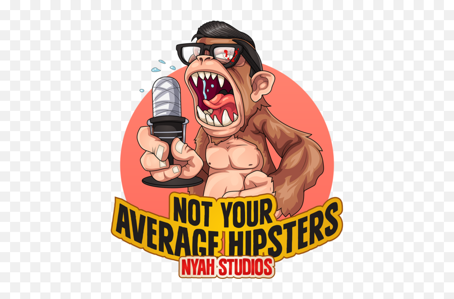 Not Your Average Hipsters Podcast Emoji,Caricatures Of Teenage Emotions