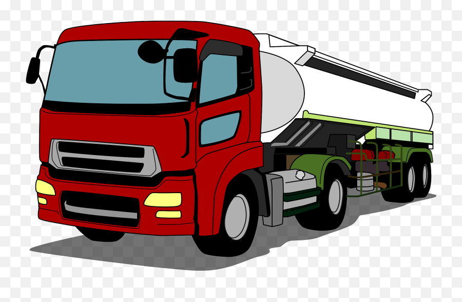 Tank Truck Clipart Free Download Transparent Png Creazilla Emoji,Semi Trailer Emoji