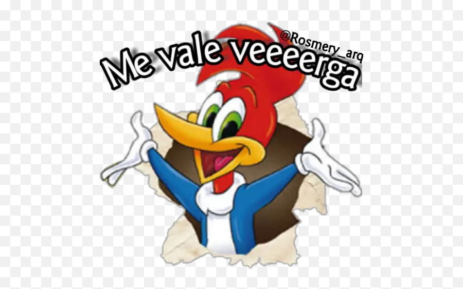 Pájaro Loco - Fictional Character Emoji,Emoji Loco