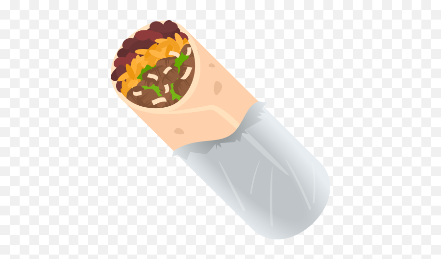Emoji Burrito To Copy Paste - Burrito Emoji,Food Emoji