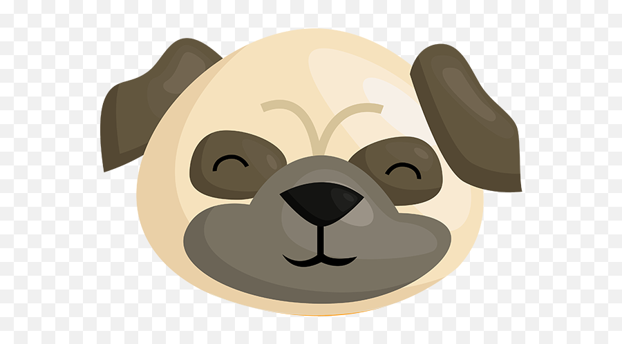 Dog Emoji - Pug Emoji Png,Dog Emoji Png