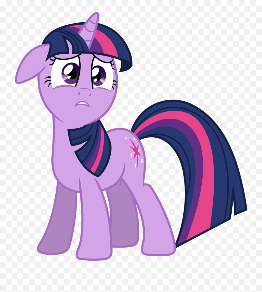 Little Pony Twilight Sparkle Scared - Twilight Sparkle Png Scared Emoji,Sigma Emoji
