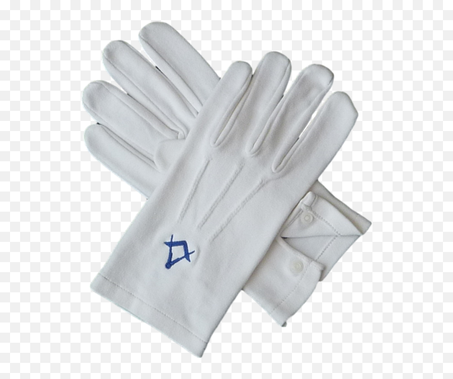 Masonic Square Compass Sky Blue - Safety Glove Emoji,Freemason Emoji