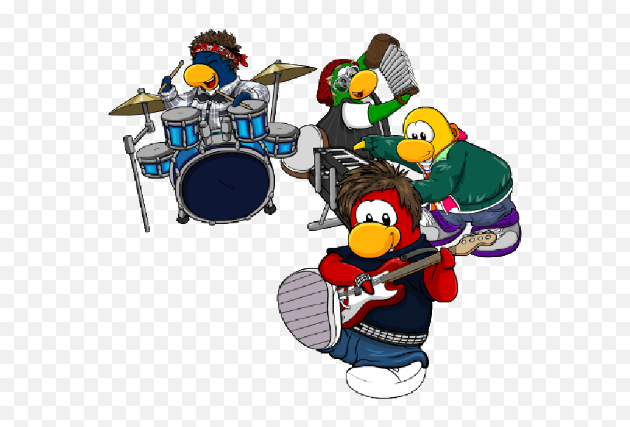 Club Penguin Cartoon Picture Images - Penguins Emoji,Emoticon Pinguino Para Facebook