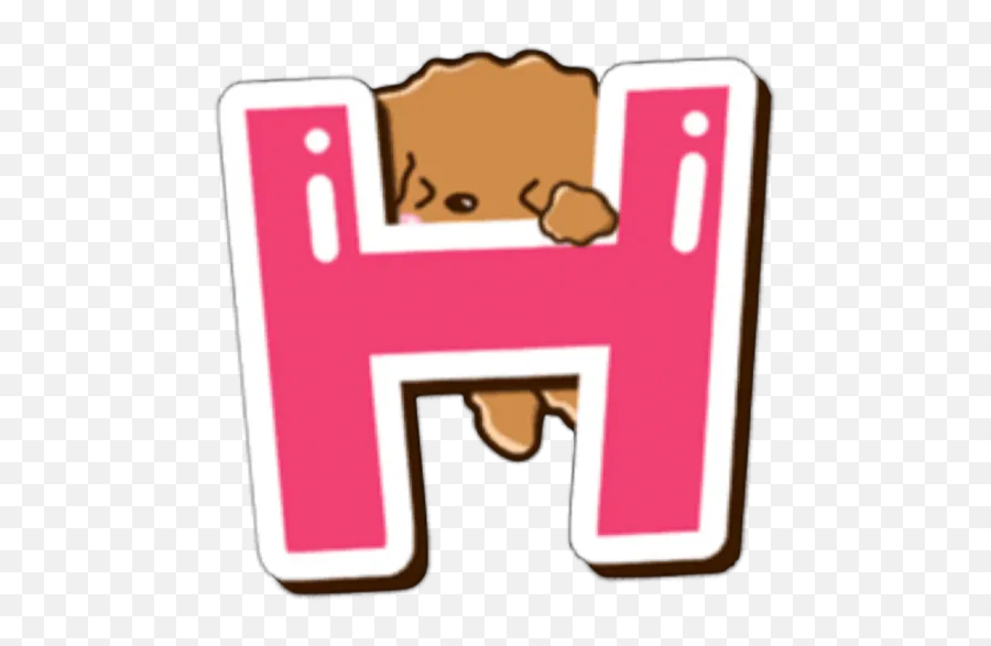 Alfabeto Toy Poodle Stickers For Whatsapp - Language Emoji,Pink Poodle Emoji