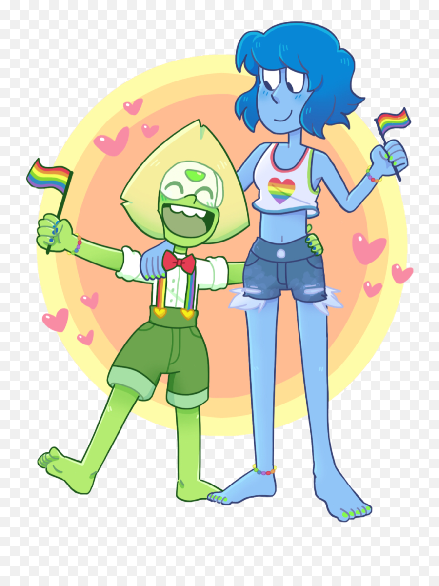 The Most Edited - Steven Universe Lapis And Peridot Fanart Emoji,Peridot Steven Universe Emoticon