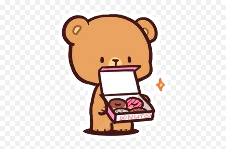 Sticker Maker - Milk U0026 Mocha Bear Ig Milkmochabear Teddy Bear Whatsapp Stickers Emoji,Bear Down In Emojis