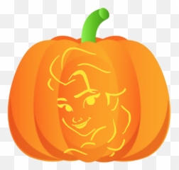 Jack - Elsa Carved Pumpkin Emoji,Easy Emojis Pumkin Stencils