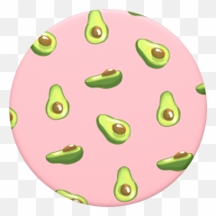 Popsockets Popgrip Avocados Pink Swappable Phone Grip Cute - Avocado Popsocket Emoji,Dumbest Emojis Ever