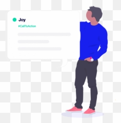 Neuro Research Method - Standing Emoji,Rich Emotions Transparent Logo