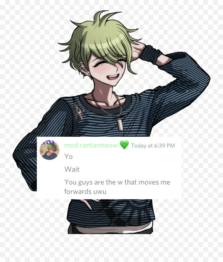 Discord Textposts Tumblr - Danganronpa Rantaro Sprites Emoji,Monokuma Text Emoji