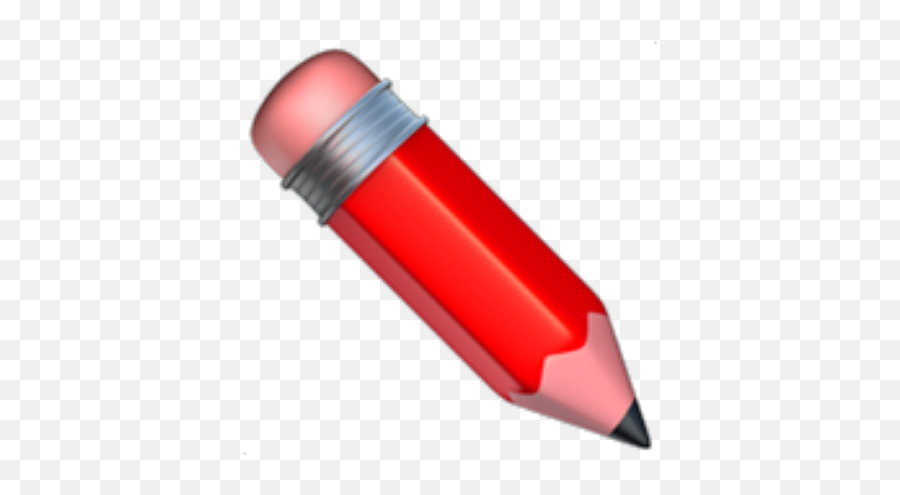 Redemoji Emoji Red Pencil Redpencil Sticker By - Transparent Background Pencil Emoji Png,Tools Emoji