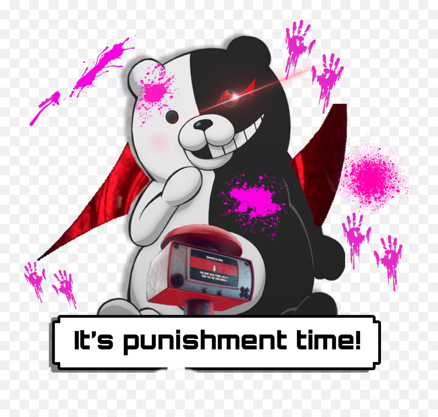 Discover Trending Blood Stickers Picsart - Danganronpa Monokuma Quotes Emoji,Need A Hanky, Emoticon