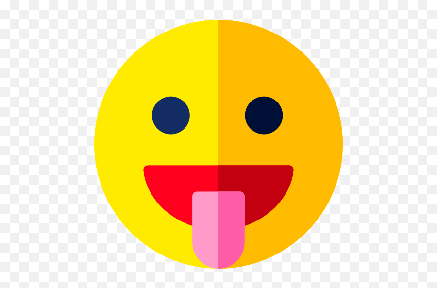 Tongue Out - Wide Grin Emoji,How To Make Tongue In Cheek Emoticon