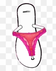 Top Lady Stickers For Android Ios - Sticker G String Emoji,Thong Emoji