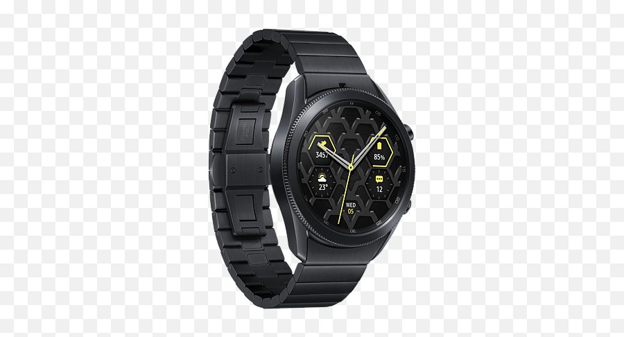 Samsung Galaxy Watch 3 45mm Titanium Jb Hi - Fi Samsung Galaxy Watch 3 Titan Emoji,Watch And Two Guys Emoji