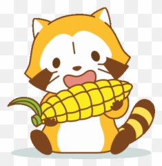 Small Raccoon Animated By Binh Pham - Sticker Emoji,Raccoon Emoticons Whatsapp