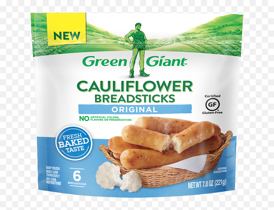 New Green Giant Cauliflower Breadsticks Emoji,Jolly Green Giant Emoticon