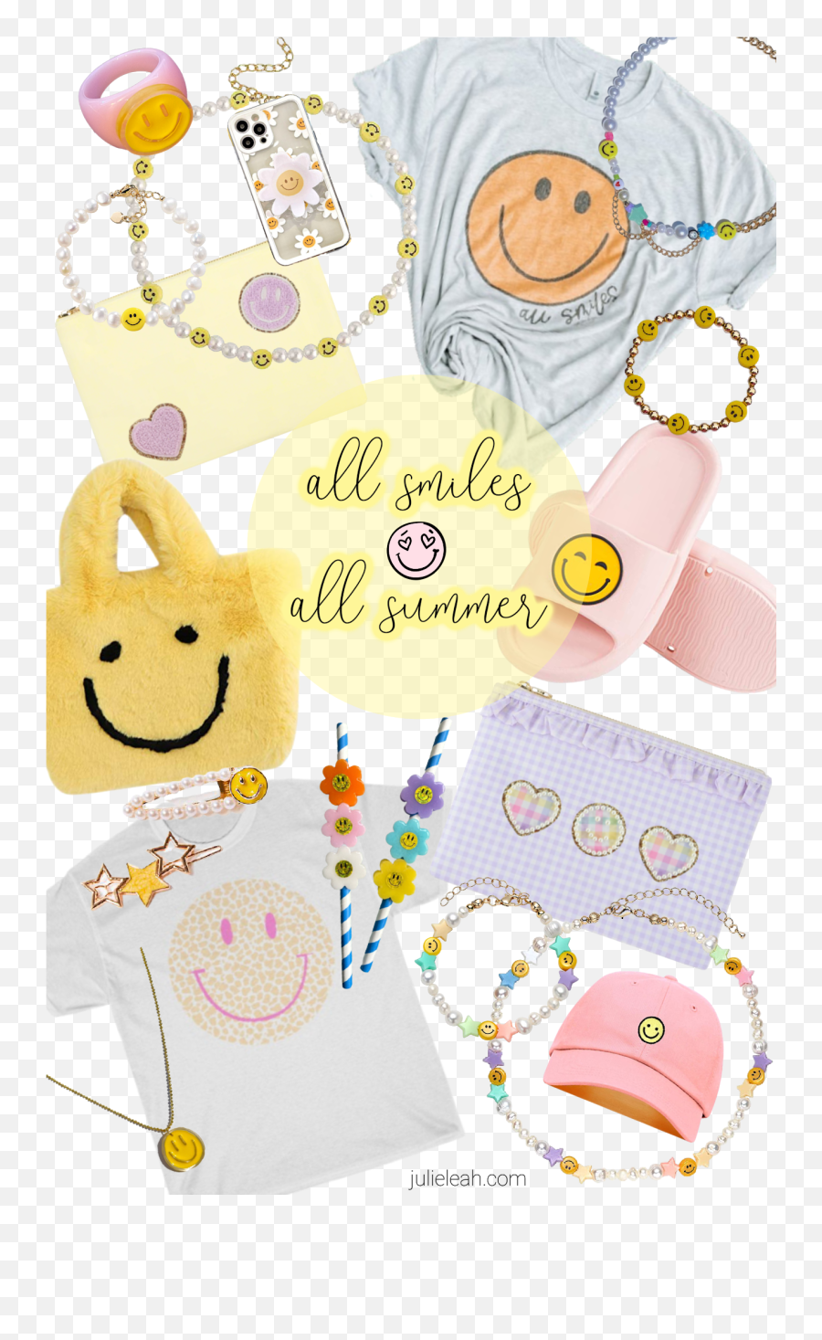 All Smiles All Summer Julie Leah A Southern Life And Emoji,Emoticon Beads